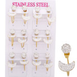 Wholesale Stainless 316 Steel Earring, Trendy Fashion Jewellery