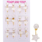 Wholesale Stainless 316 Steel Earring, Trendy Fashion Jewellery