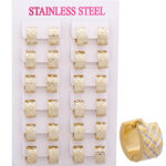 Wholesale Stainless 316 Steel Earring, Trendy Fashion Jewellery