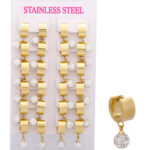 Wholesale Stainless 316 Steel Earring, Trendy Fashion Jewellery