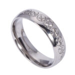 Wholesale Stainless 316 Steel Rings, Trendy Fashion Jewelry