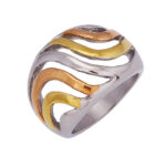 Wholesale Stainless 316 Steel Rings, Trendy Fashion Jewelry