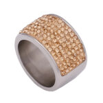 Wholesale Stainless 316 Steel Rings, Trendy Fashion Jewelry
