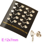 Wholesale Stainless 316 Steel Earrings
