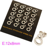 Wholesale Stainless 316 Steel Earrings