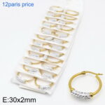 Wholesale Stainless 316 Steel Earrings