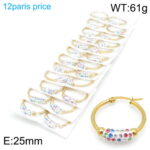 Wholesale Stainless 316 Steel Earrings